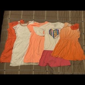 Bundle #7 of Girl's dresses size 7/8.